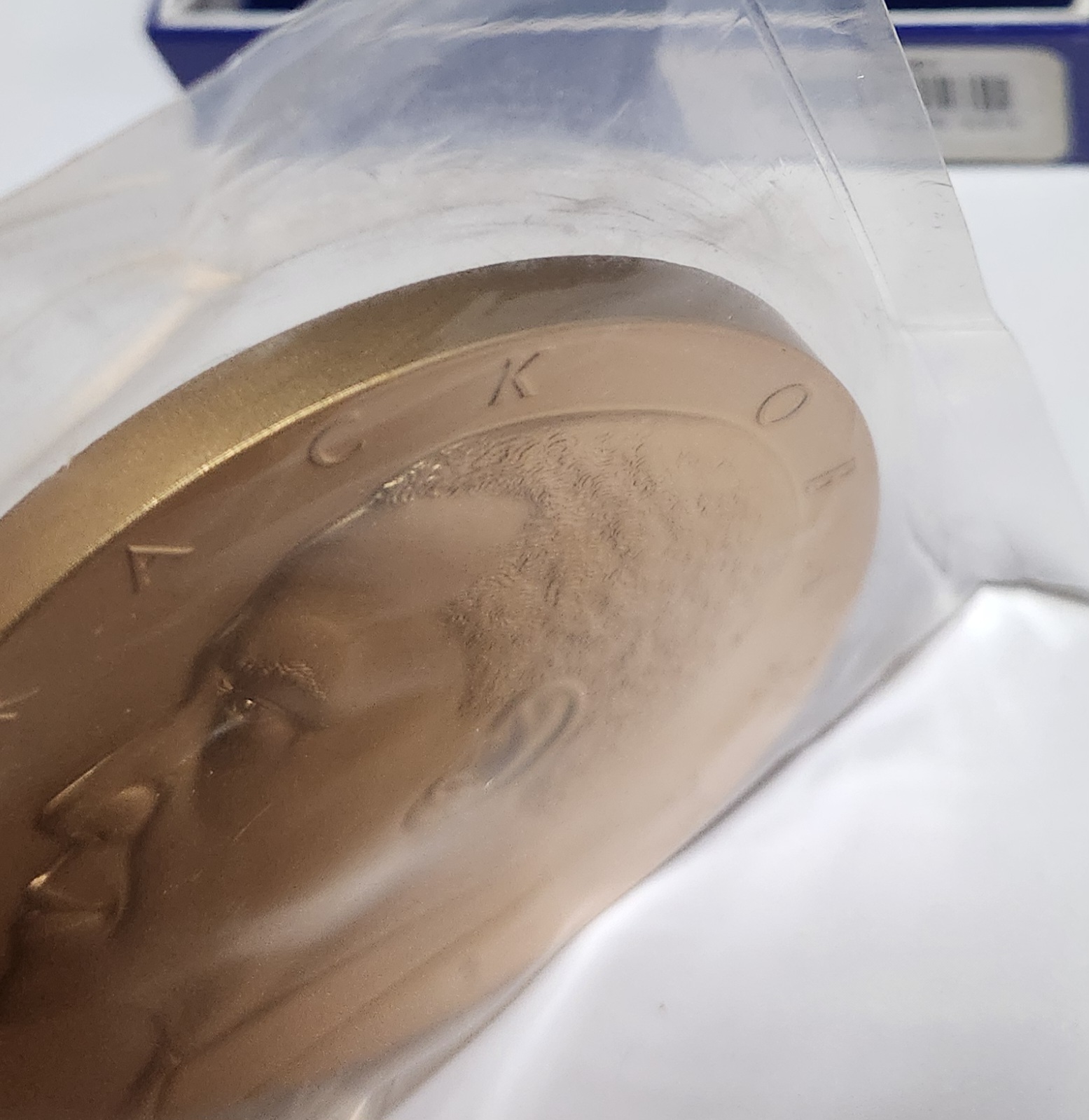 버락오바마 대통령2기 기념동메달