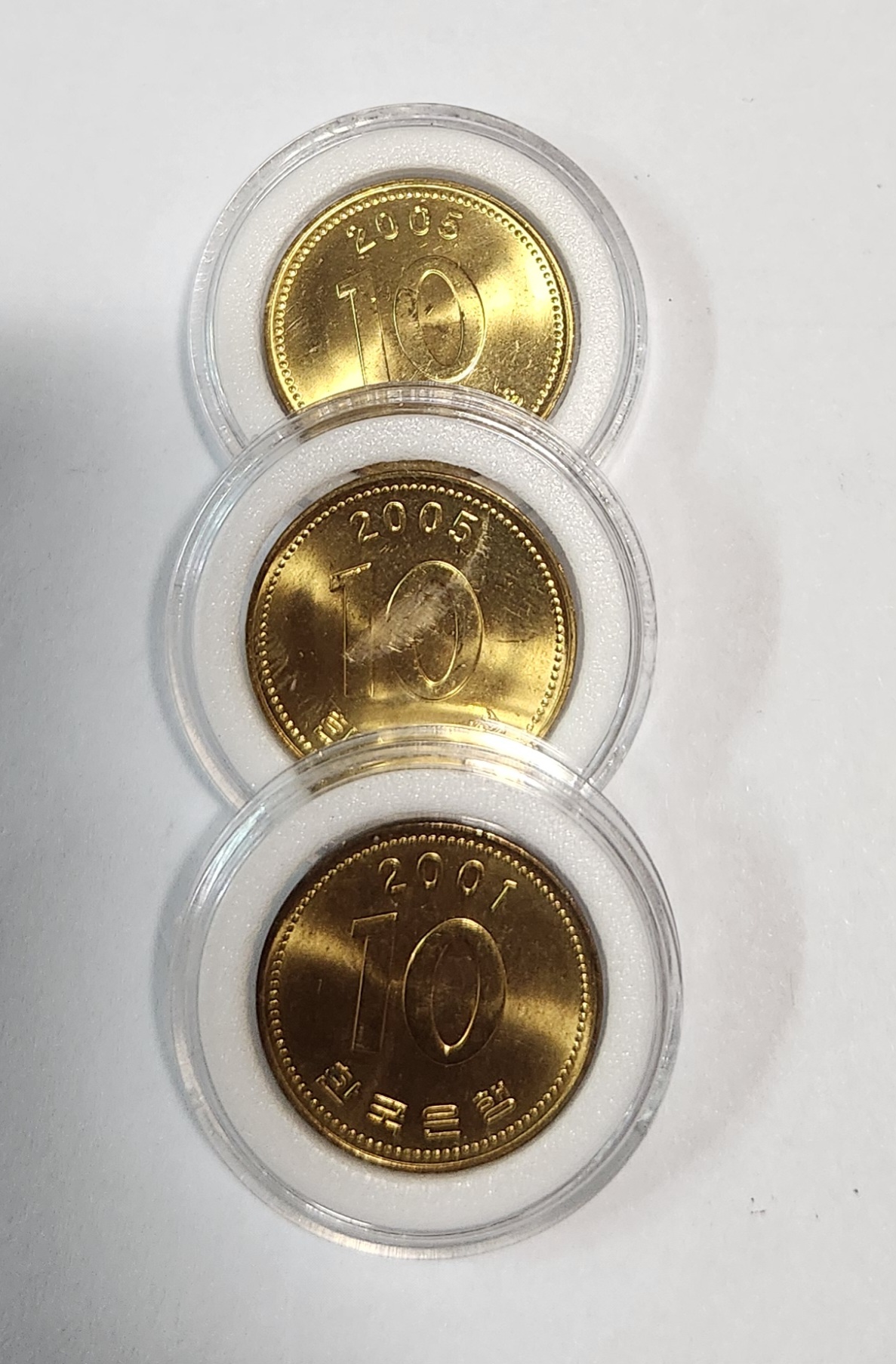 2005년 10주2점/2001년10주1점/3점1세트