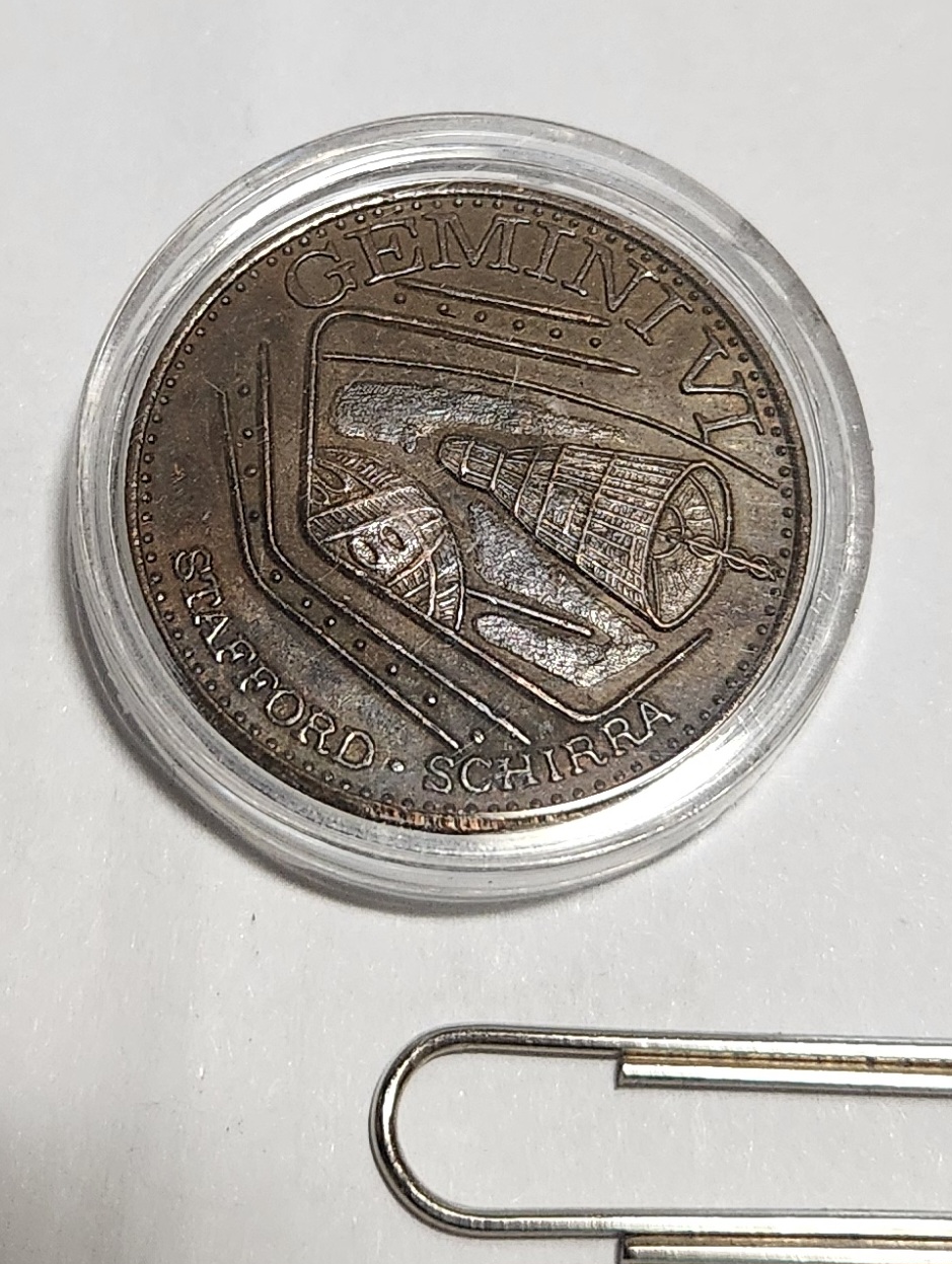 1965년 제미니6호 발사성공기념