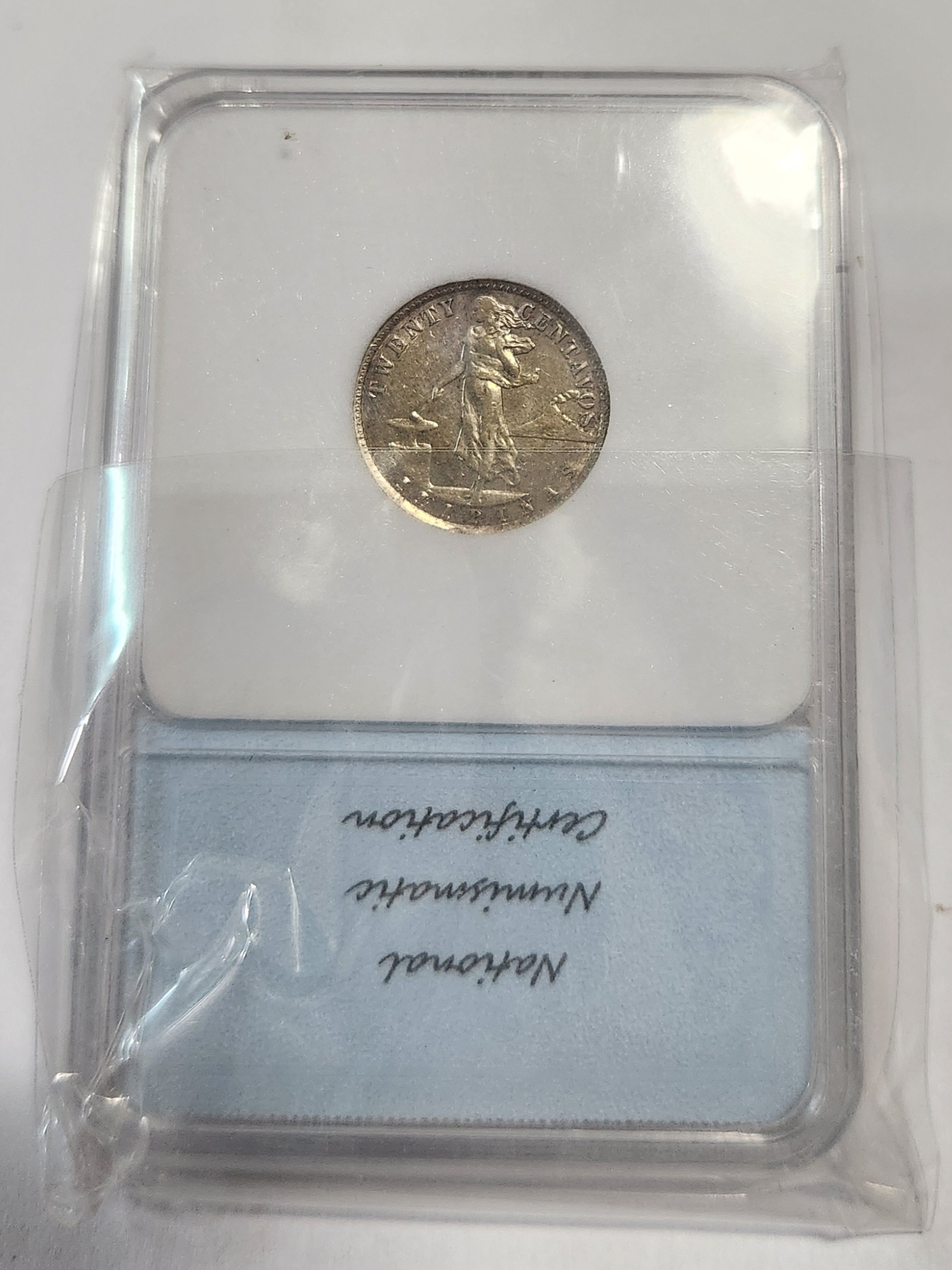 1937년 필리핀20센타보스/MS62등급