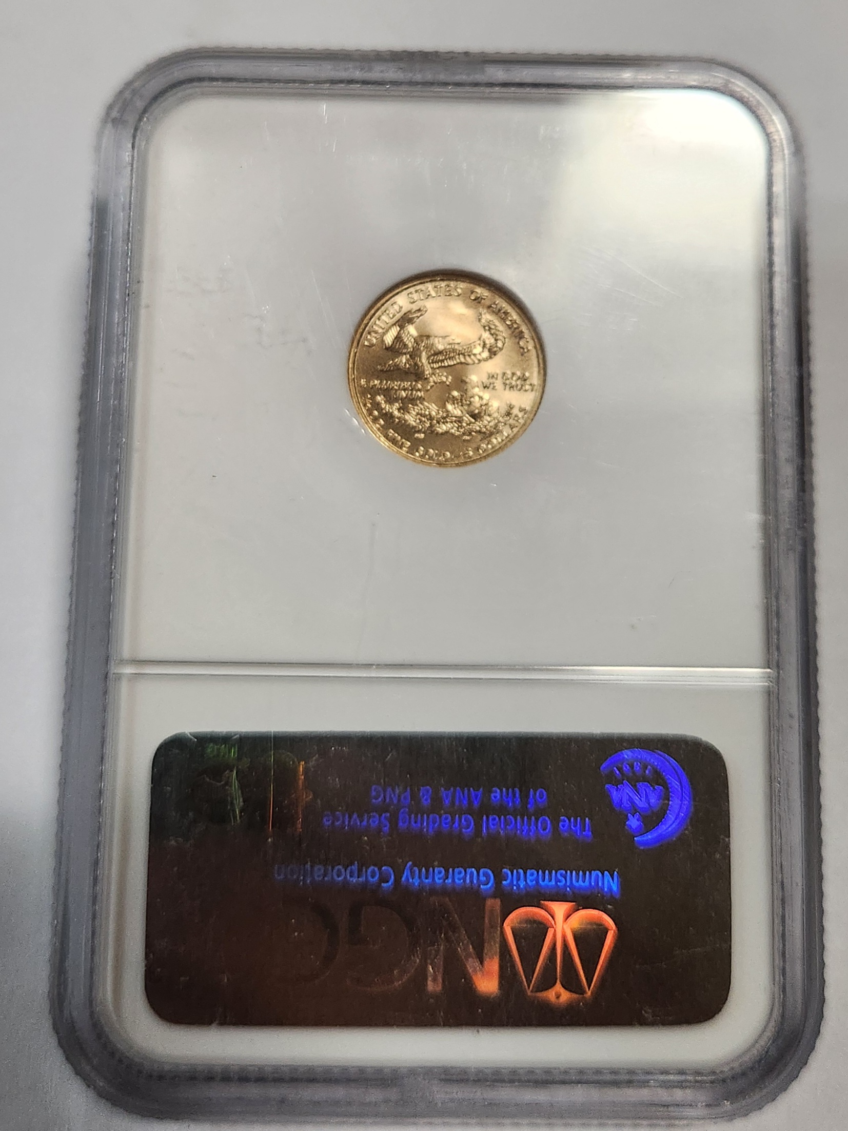 2007년 이글5달러/금화/MS70등급