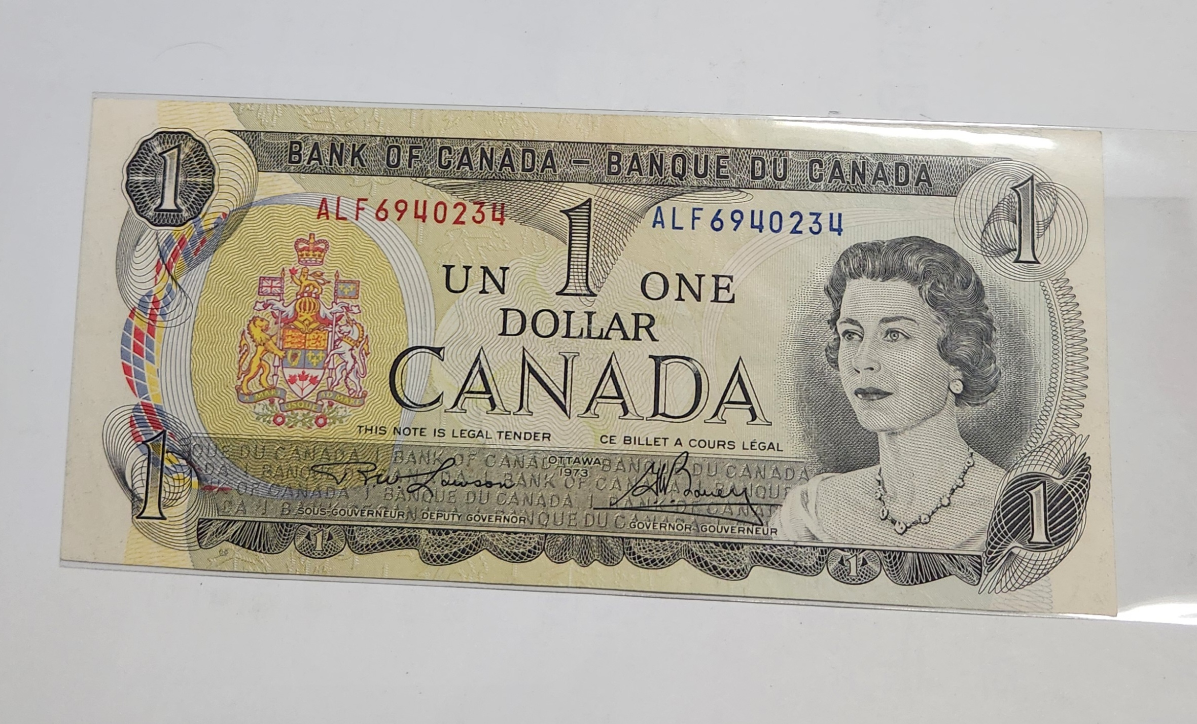 Bank of Canada캐나다중앙은행/1달러/준미급