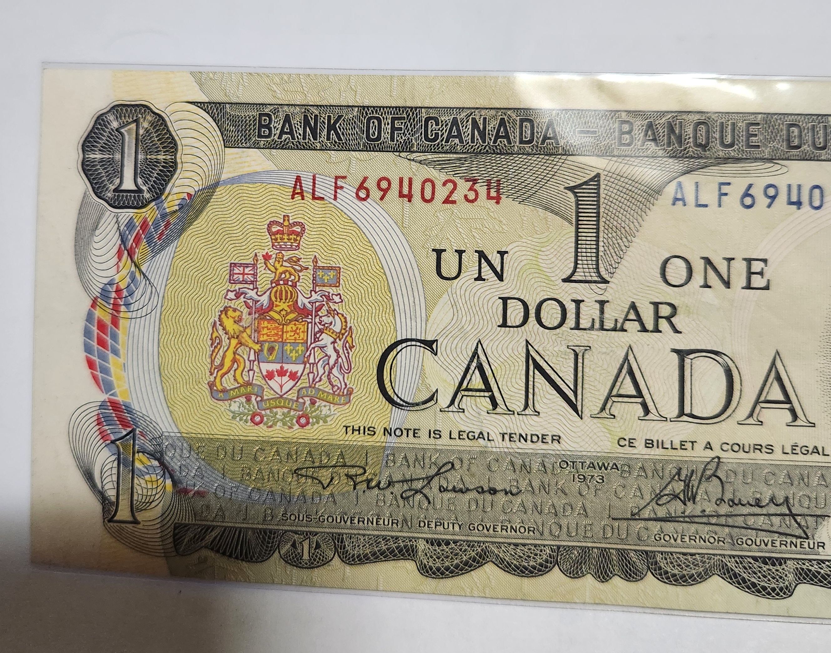 Bank of Canada캐나다중앙은행/1달러/준미급