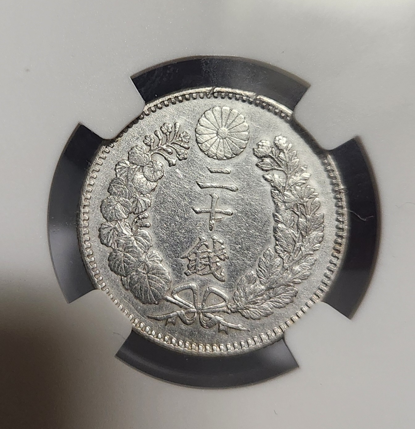 1895년 20전 은화/AU DETAILS