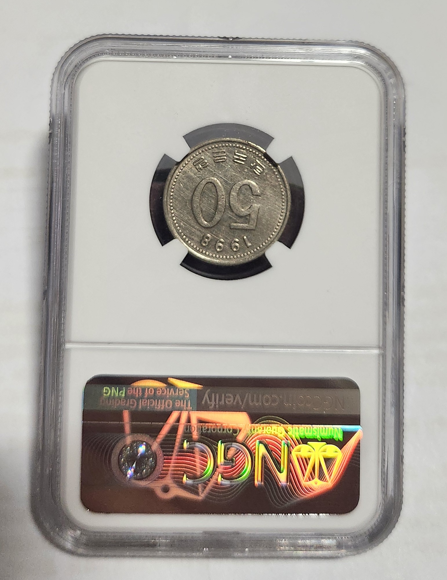 1998년 50주/180도 회전에러