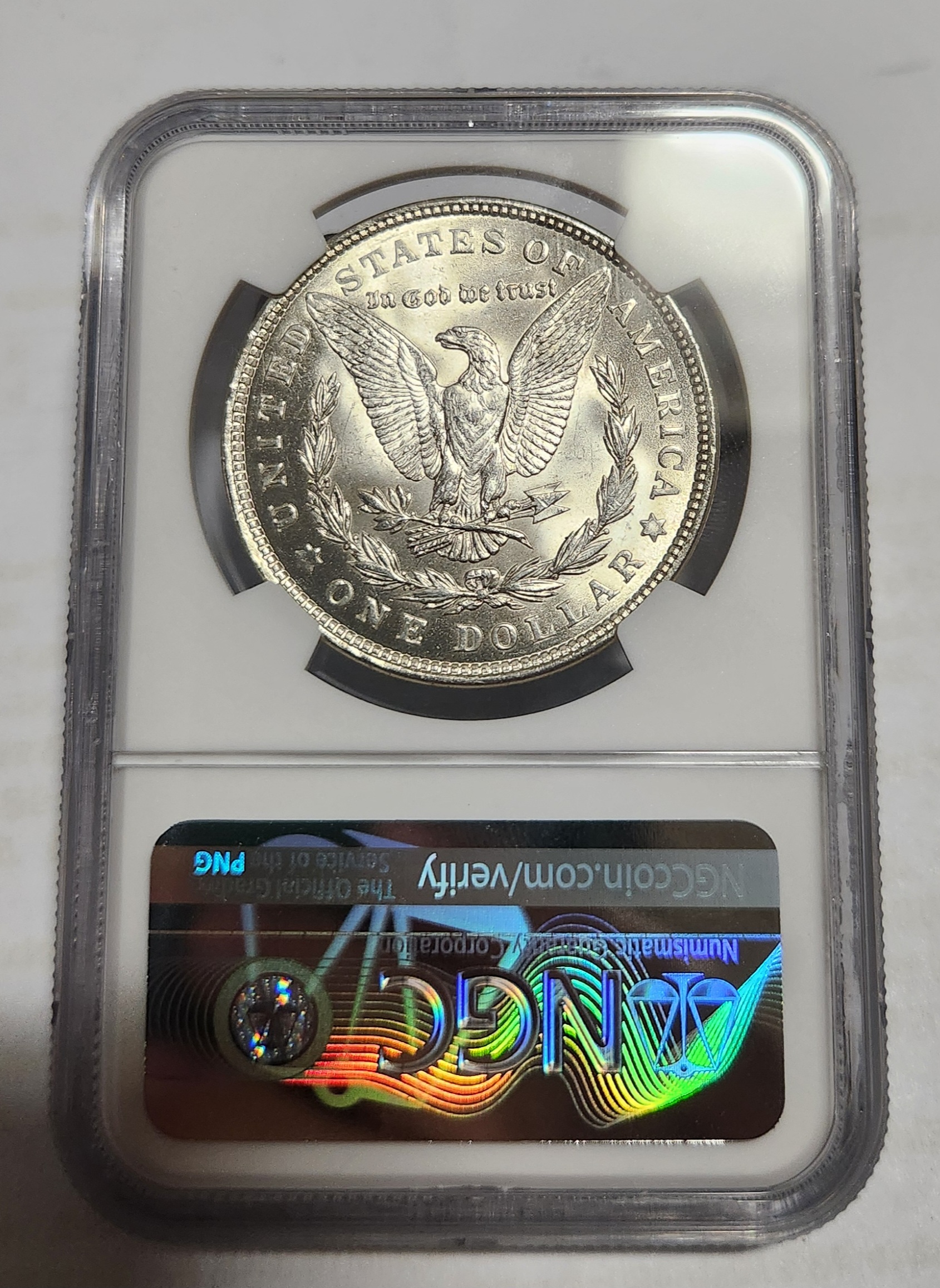 1921년 모건달러은화/MS63