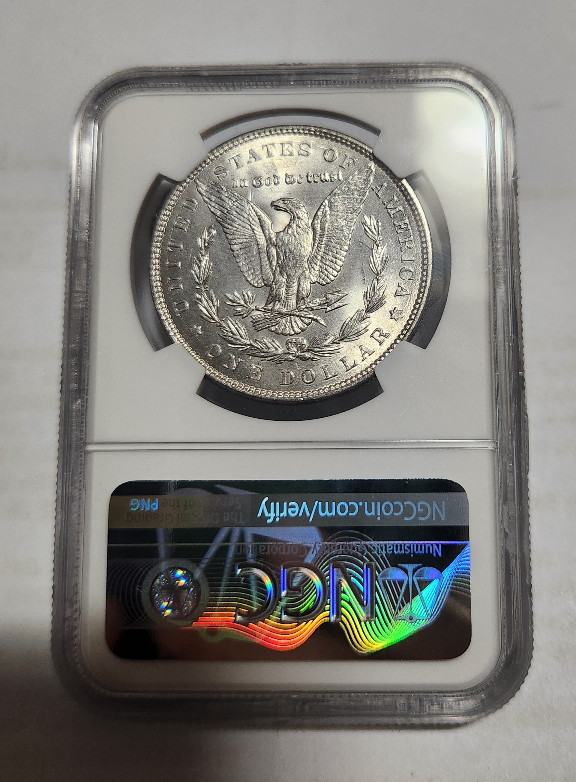 1887년 모건달러은화/MS62