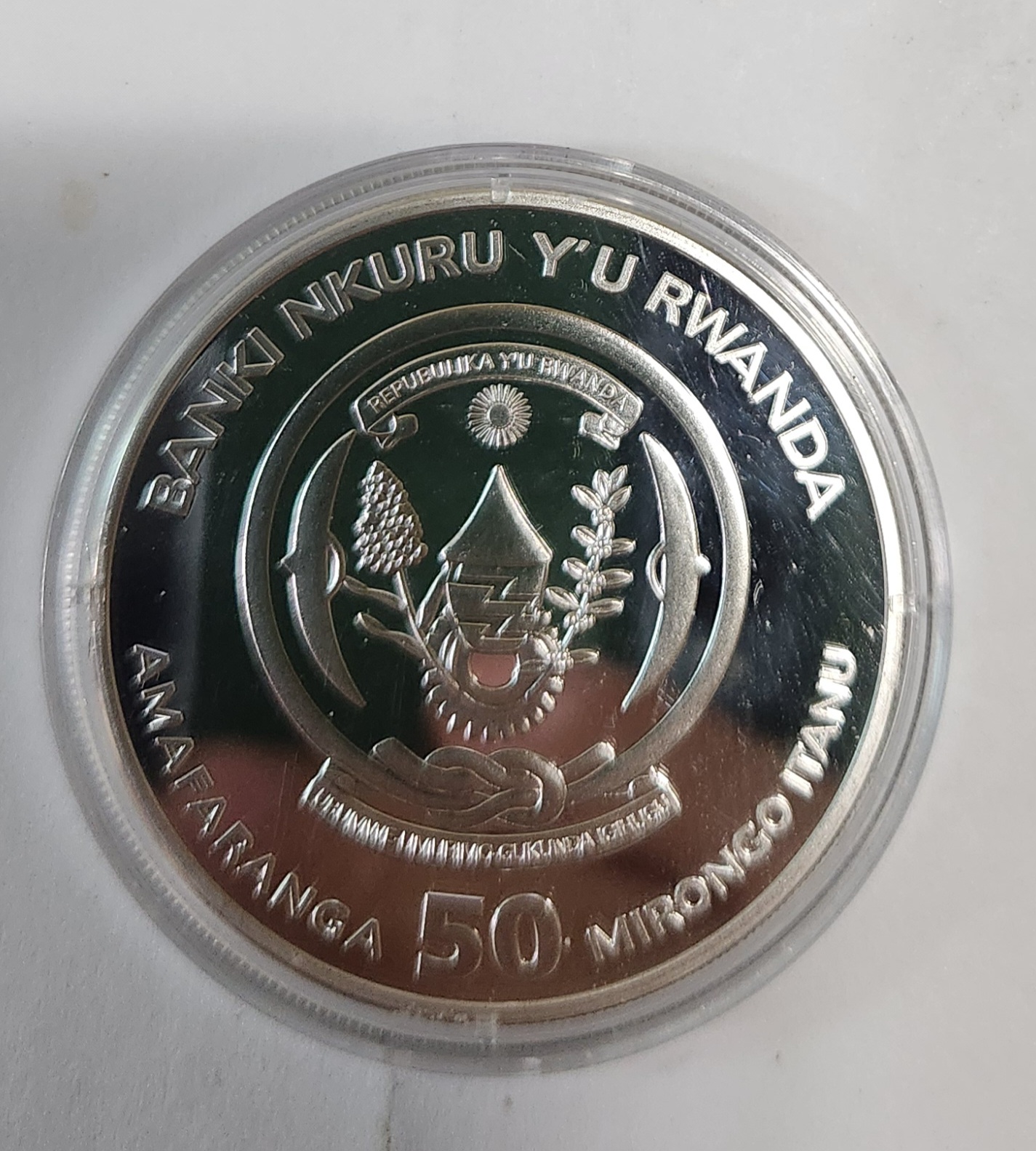 2017년/산타마리아호 50프랑/PF( 푸르프)