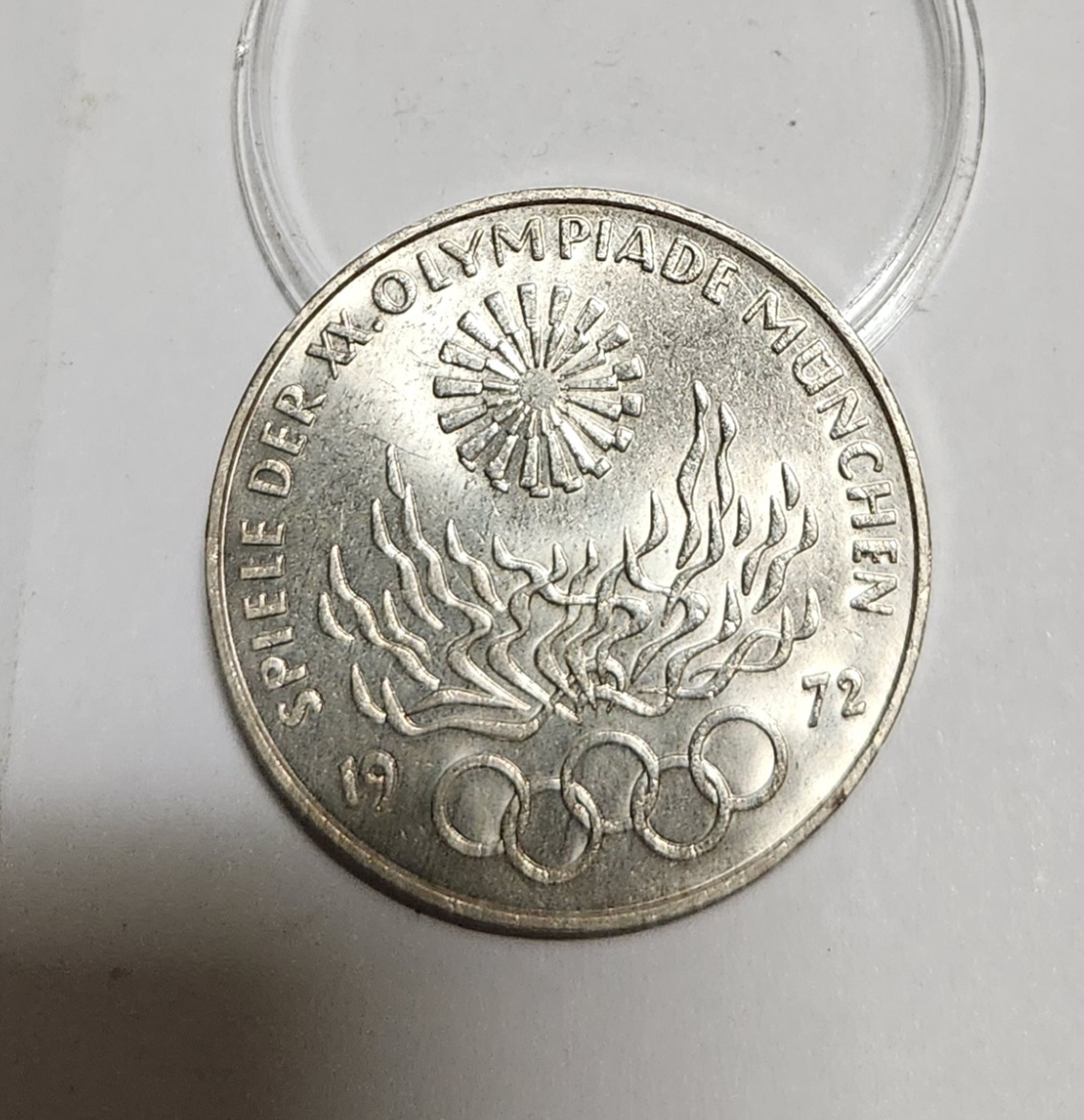 1972년/뮌헨올림픽 기념은화/실버62.5%