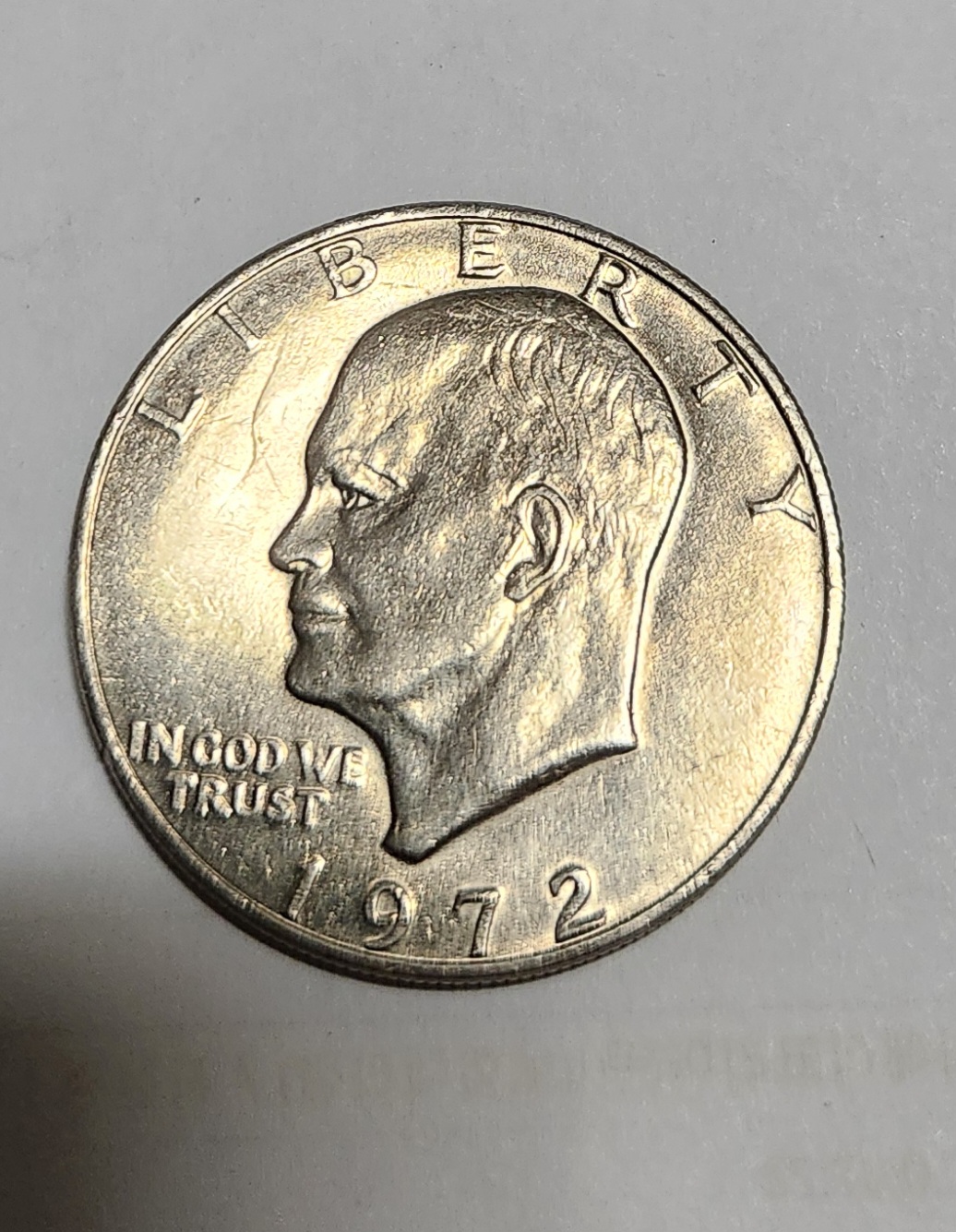 1972년/아이젠하워1달러/실버40%