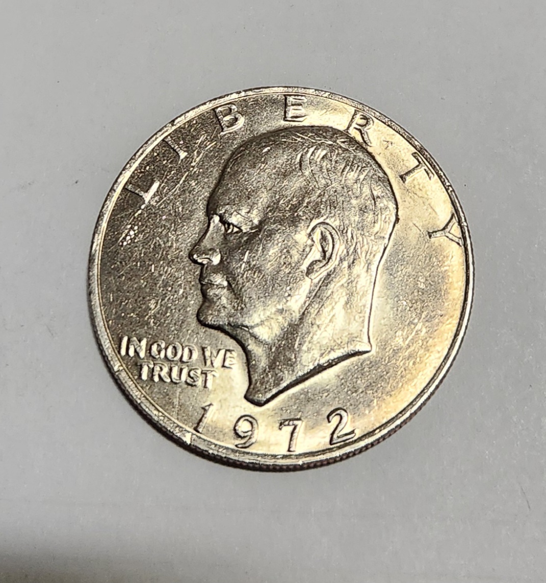 1972년/아이젠하워1달러/실버40%