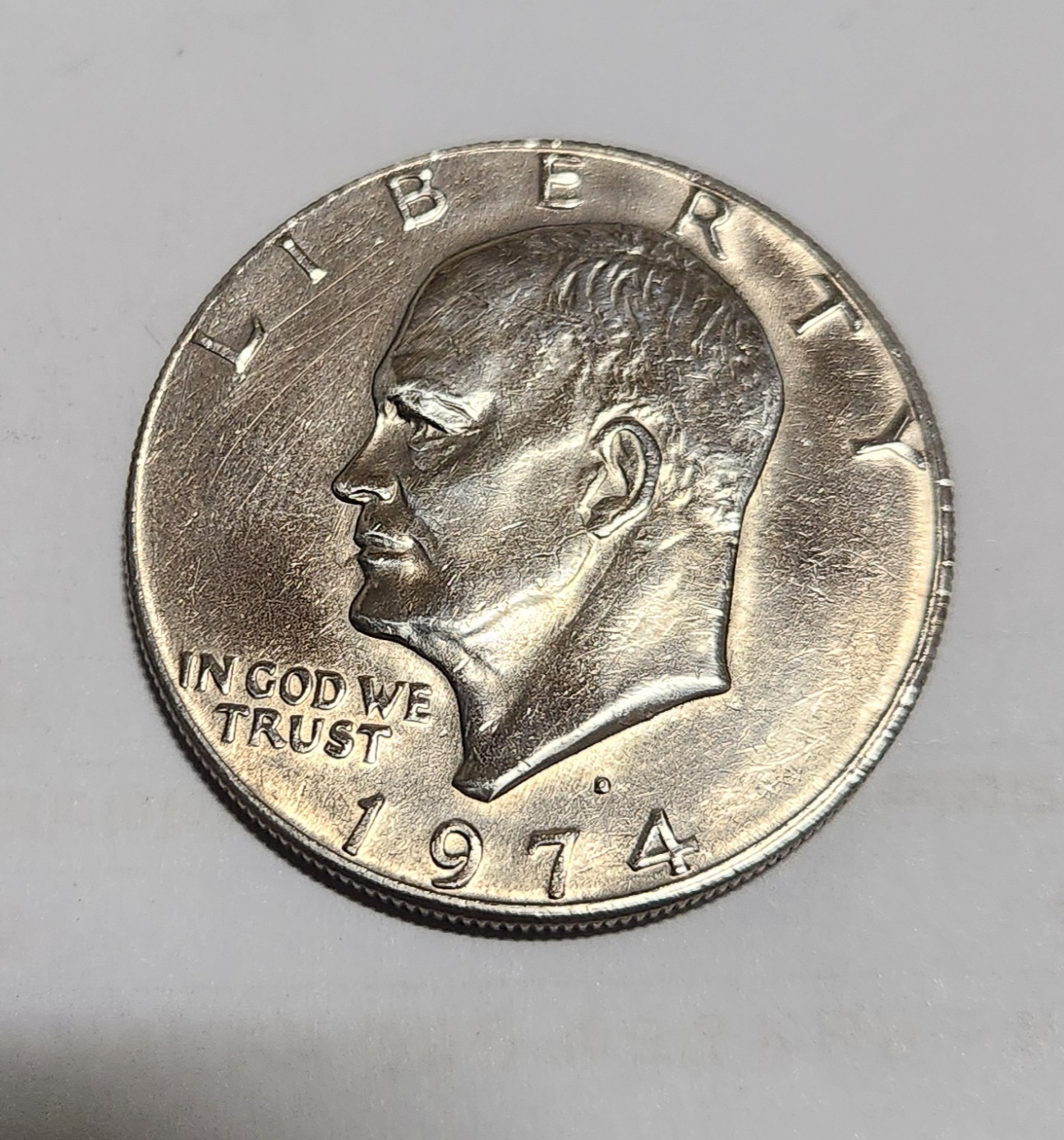 1974년/아이젠하워1달러/실버40%
