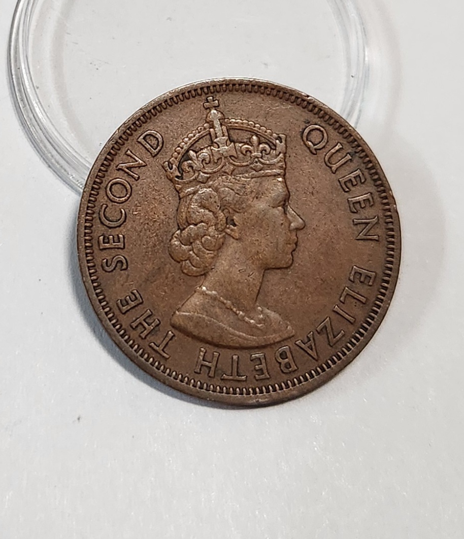 1955년 동캐리비안 1센트