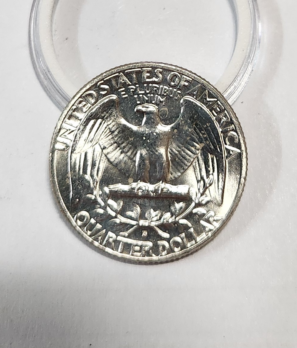 1964년/죠지워싱턴 쿼터달라 은화1점