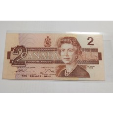 1986년/캐나다중앙은행2달러/미사용