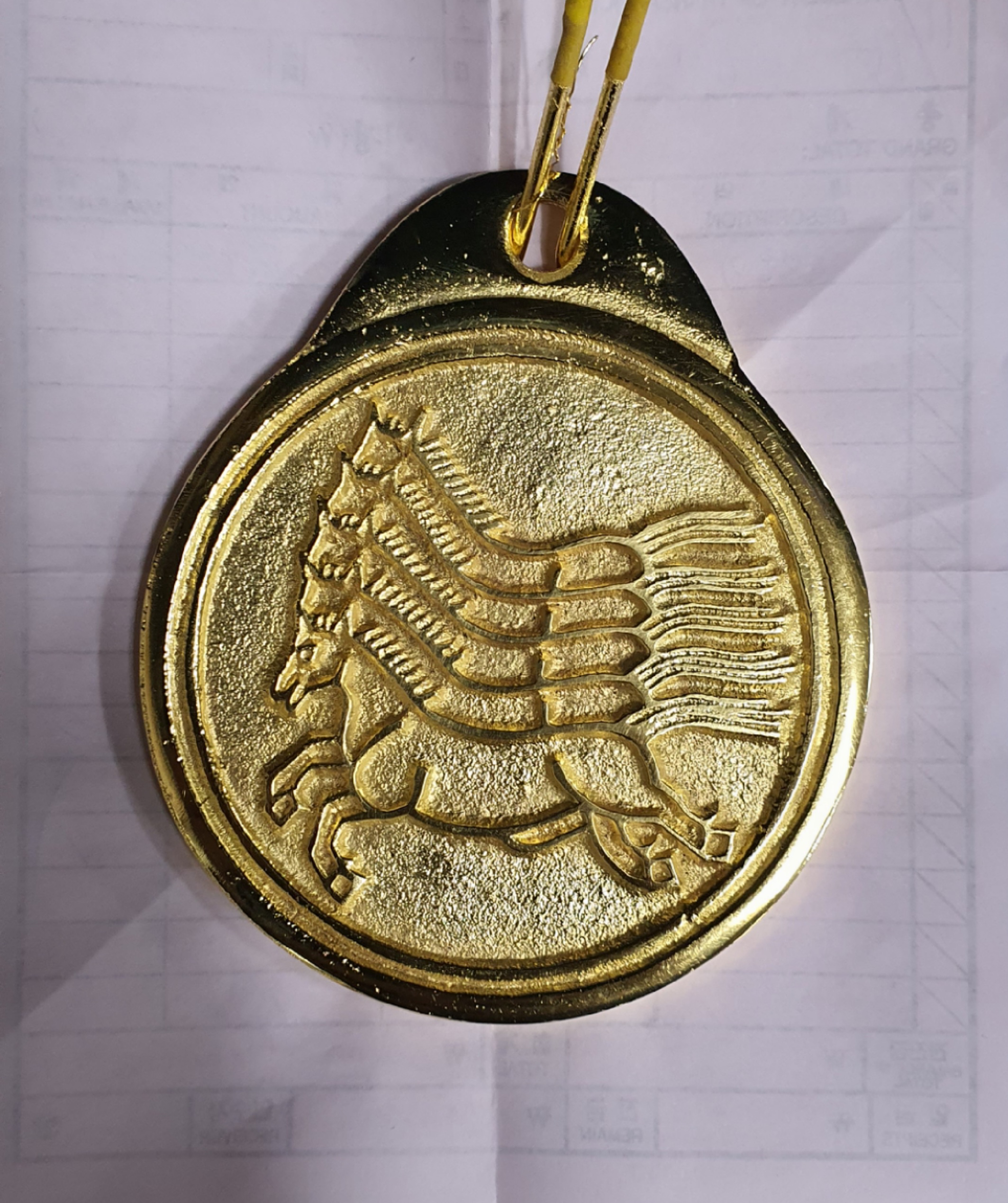 마패(5마) 금도금