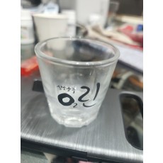 O2린  소주잔