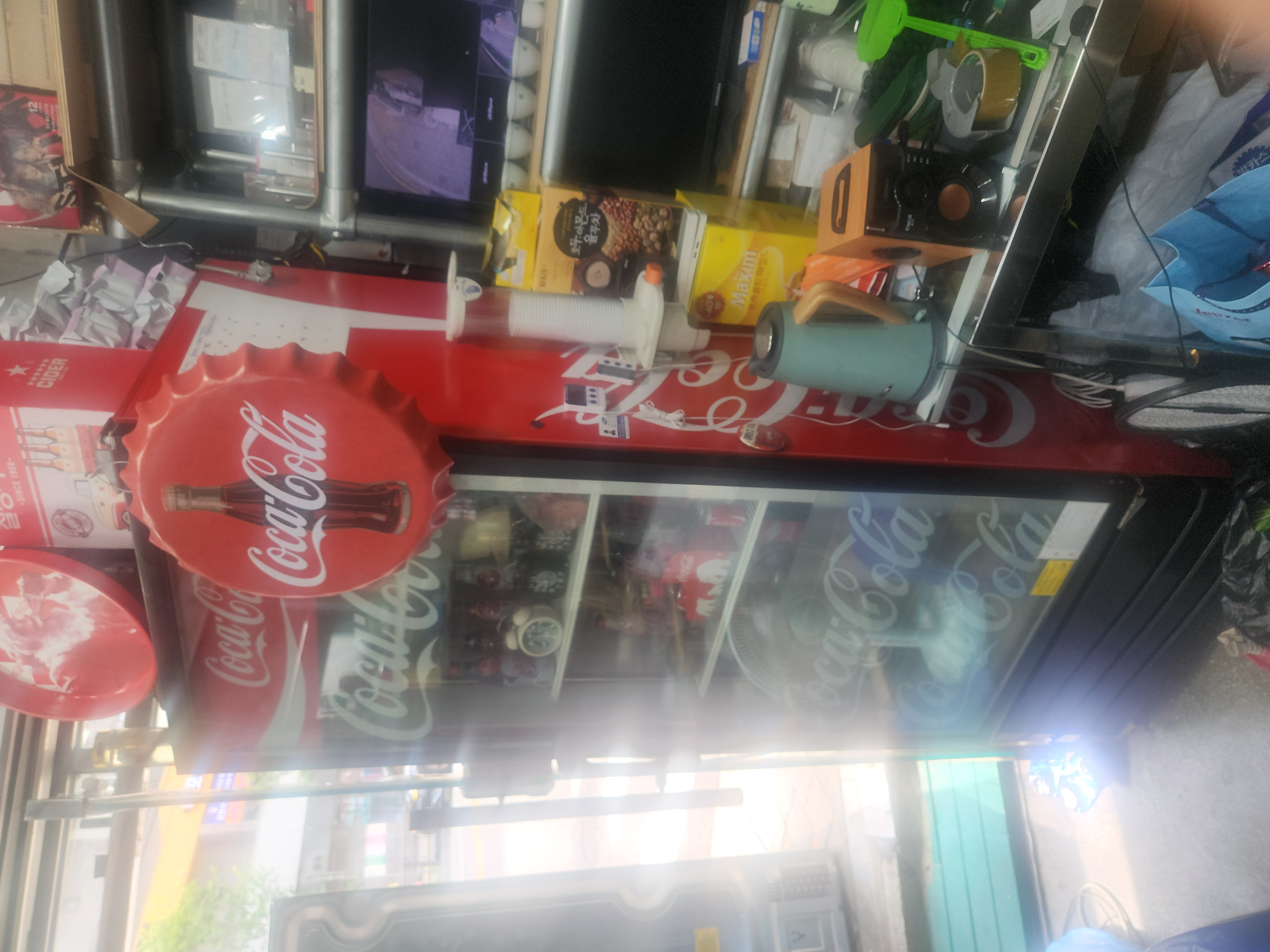 코카콜라 냉장고