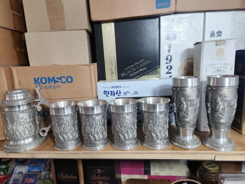 주석잔 세트(7개)