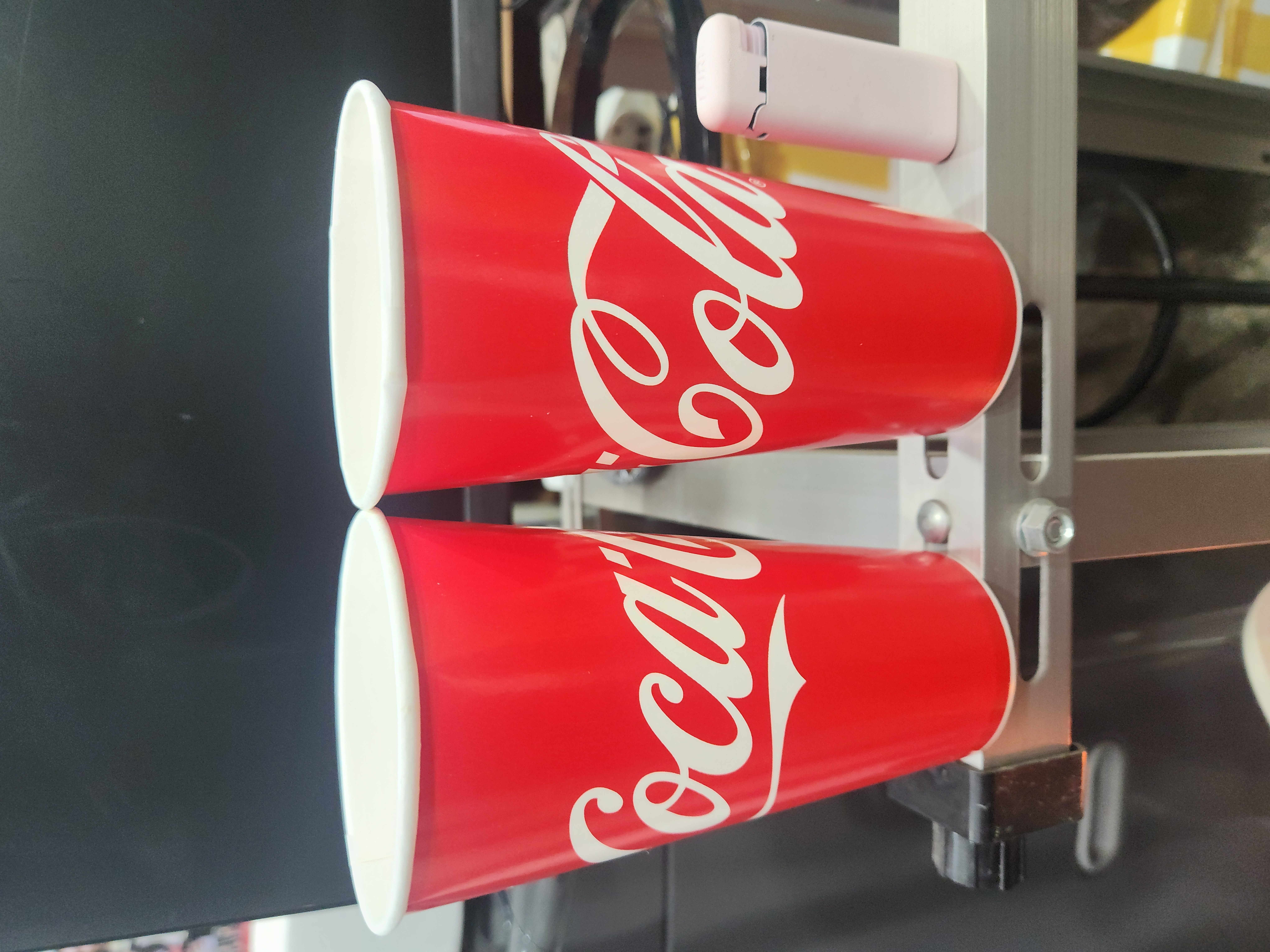 코카콜라 종이컵